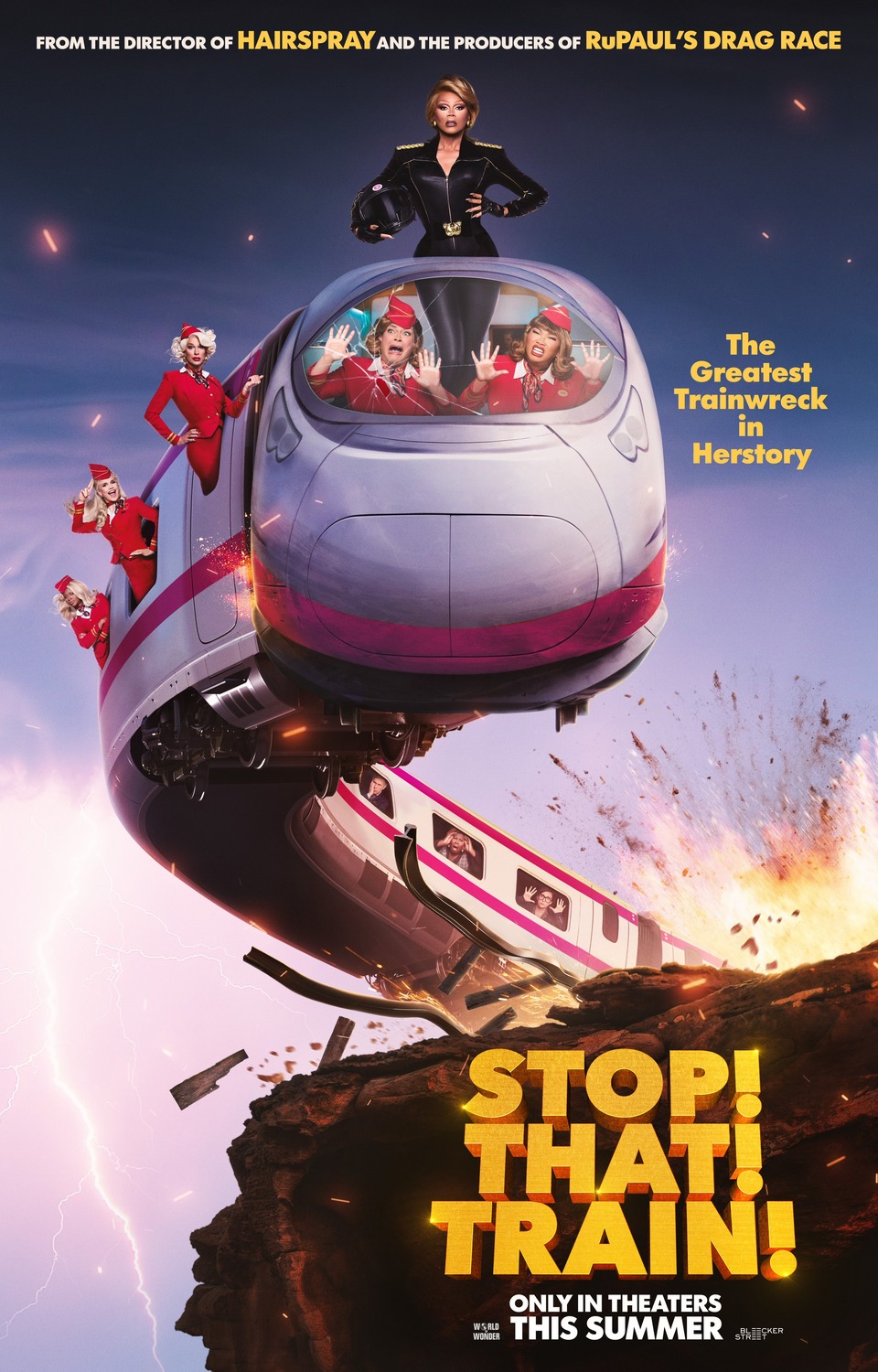 Extra Large Movie Poster Image for Stop! That! Train! 