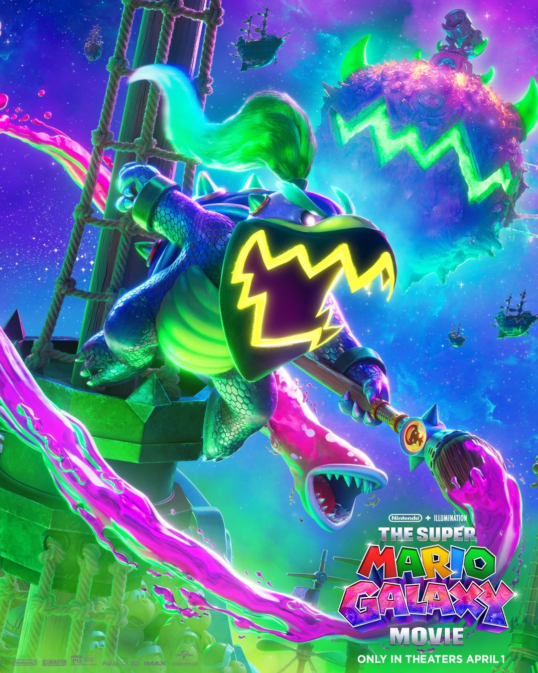 Extra Large Movie Poster Image for The Super Mario Galaxy Movie (#10 of 11)