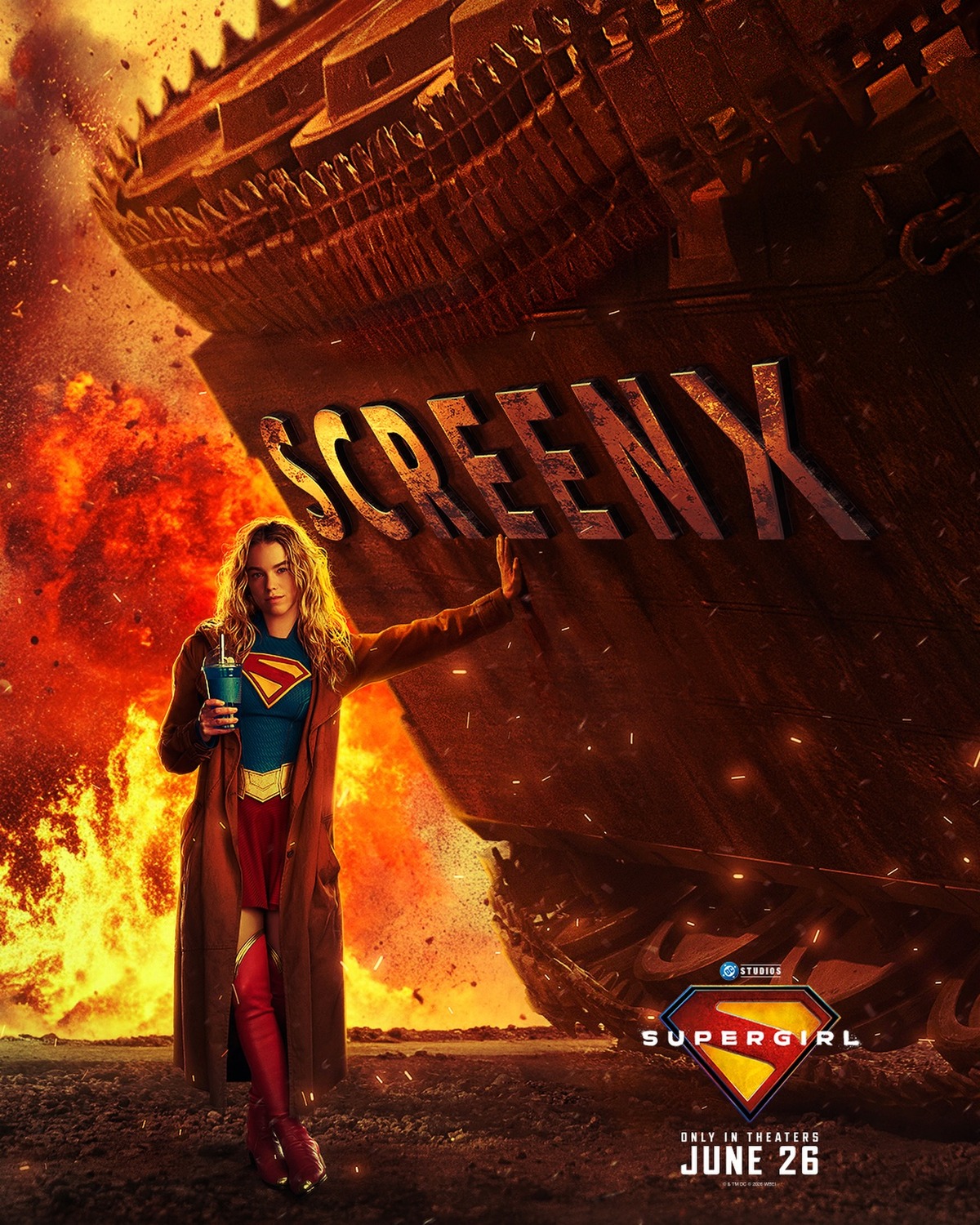Extra Large Movie Poster Image for Supergirl (#16 of 18)
