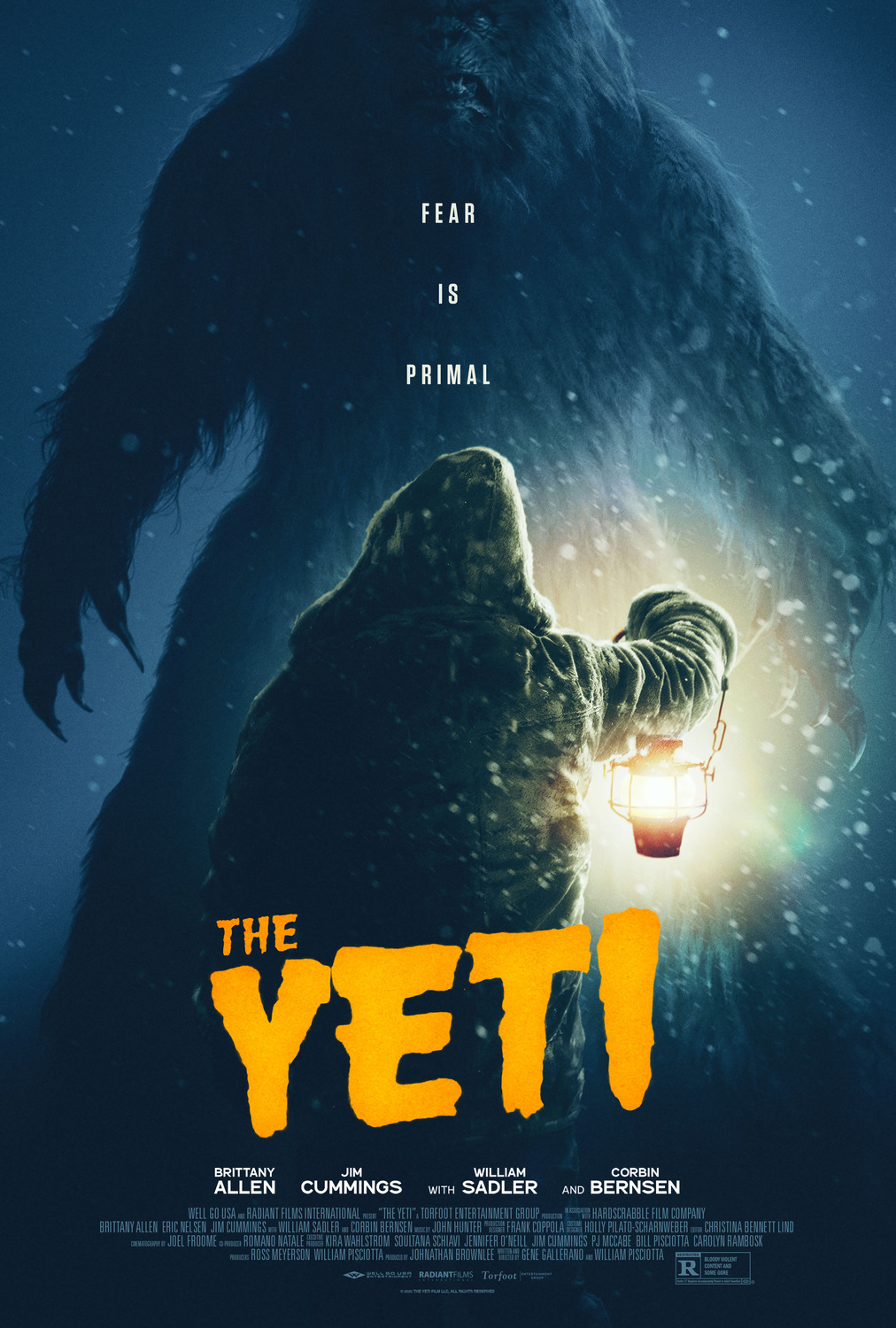 Extra Large Movie Poster Image for The Yeti 