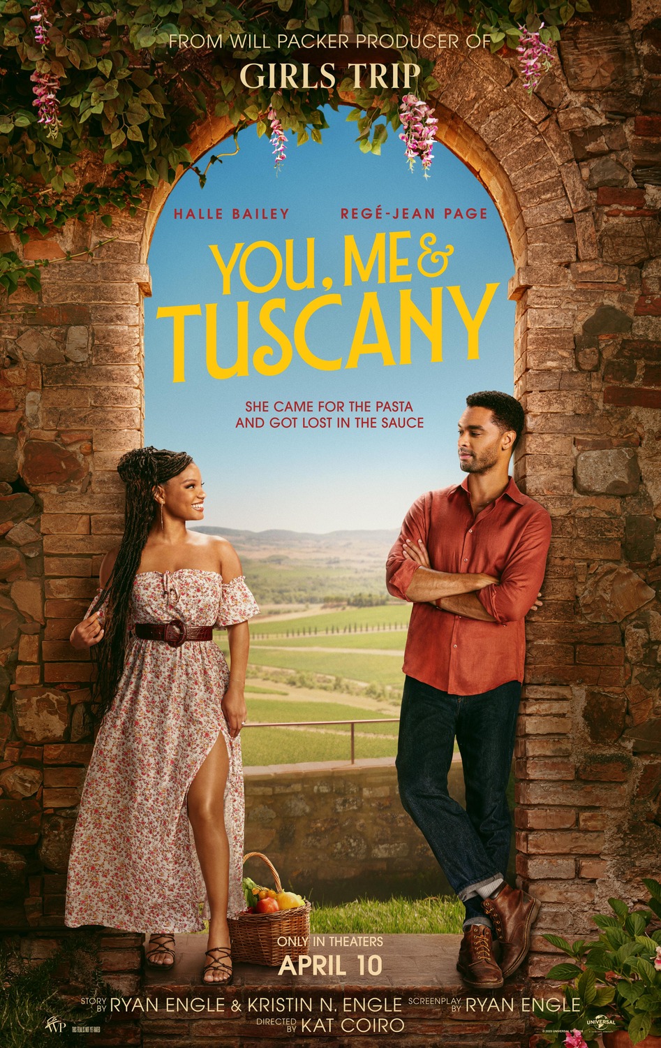 Extra Large Movie Poster Image for You & Me & Tuscany 