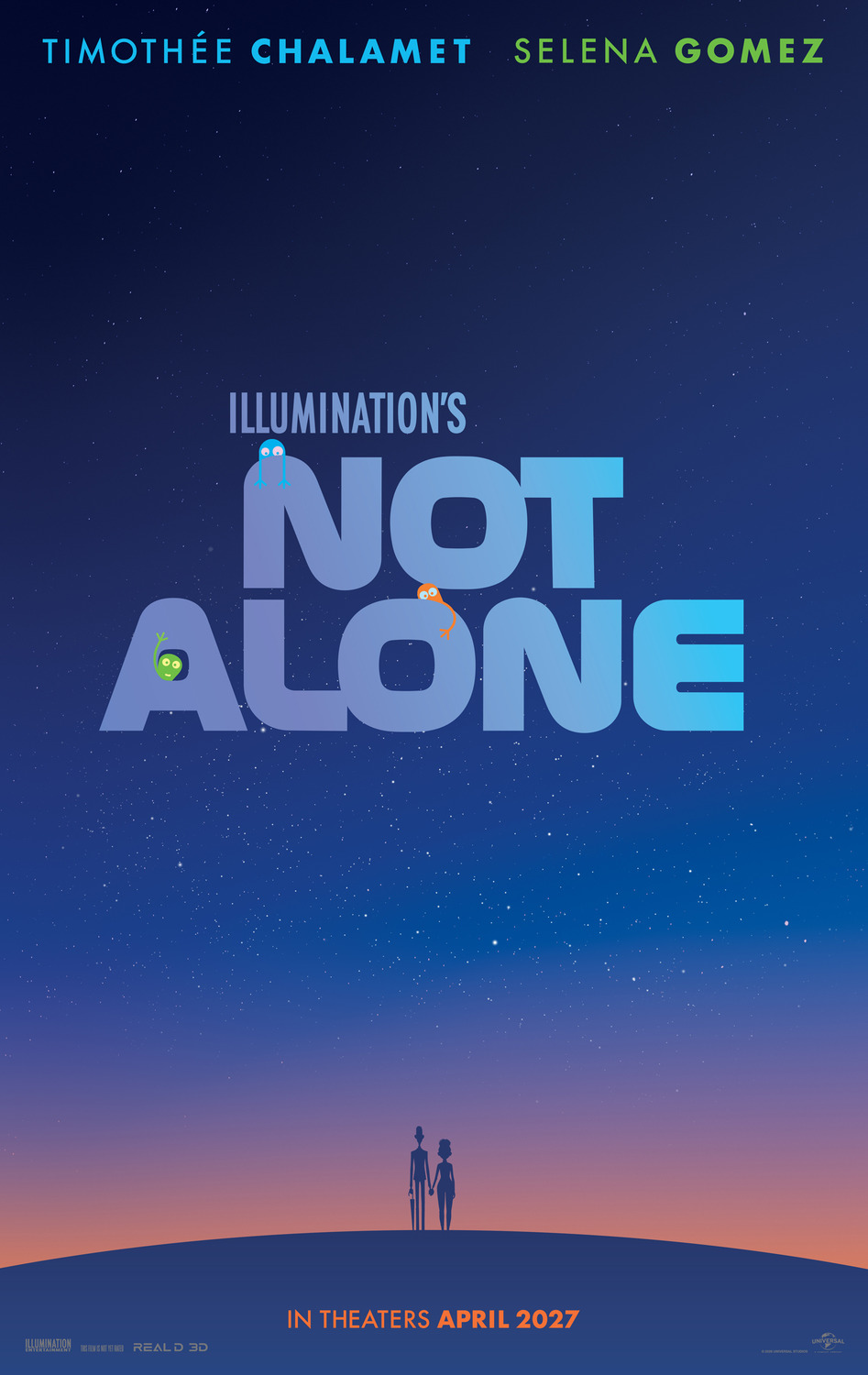 Extra Large Movie Poster Image for Not Alone 