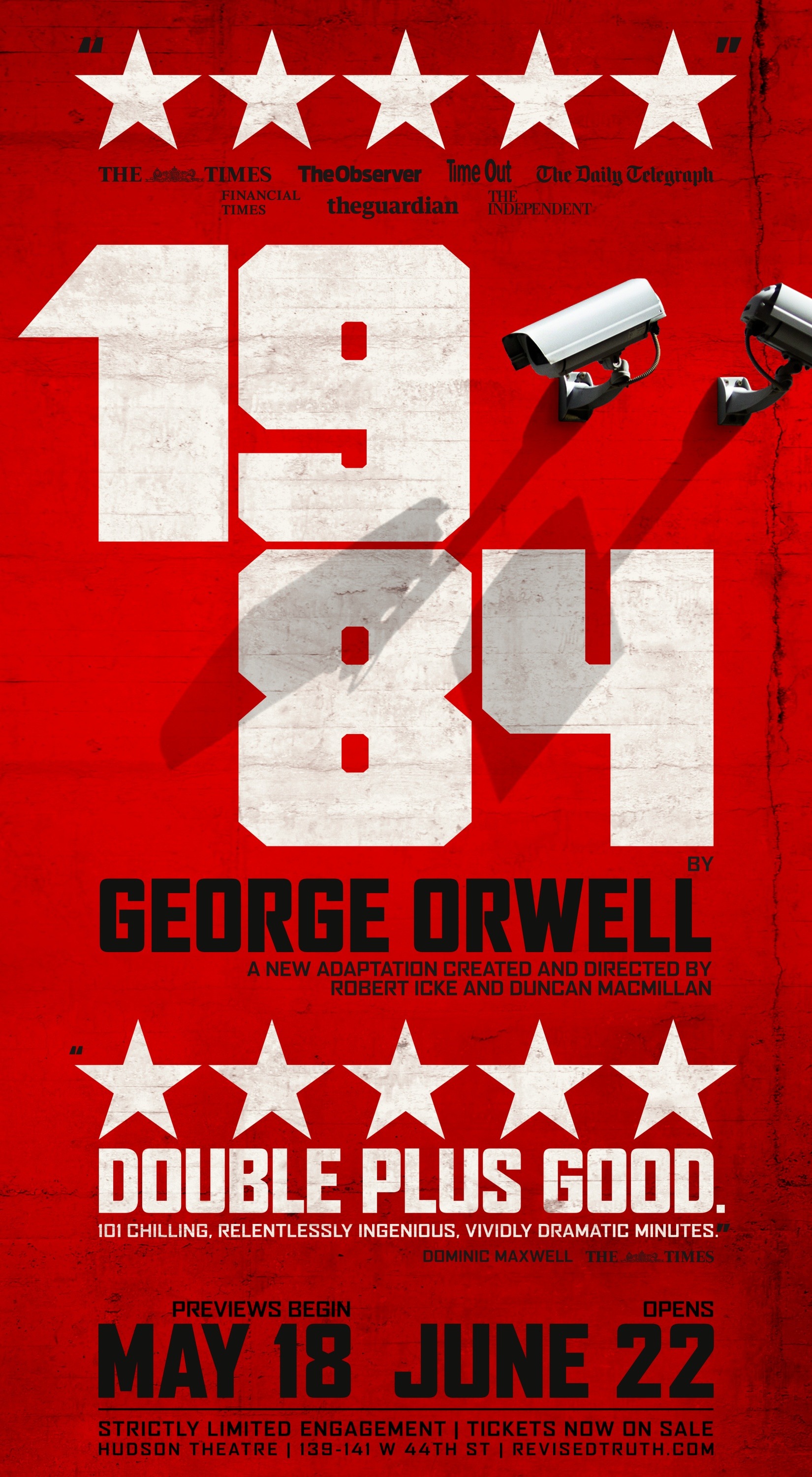 Mega Sized Broadway Poster Image for 1984 