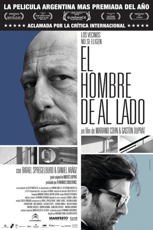 El hombre de al lado Movie Poster