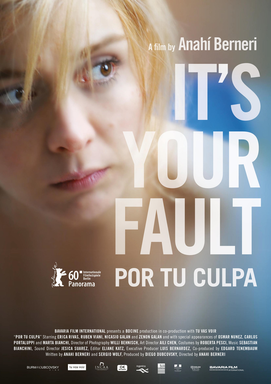 Extra Large Movie Poster Image for Por tu culpa 