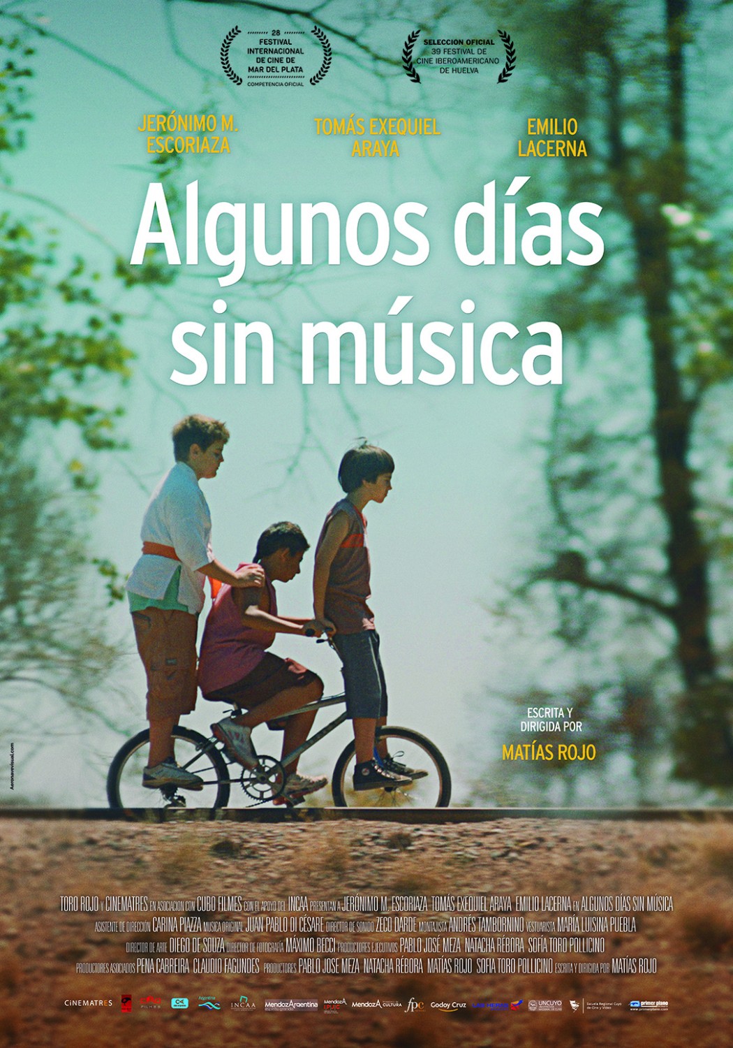 Extra Large Movie Poster Image for Algunos días sin música 