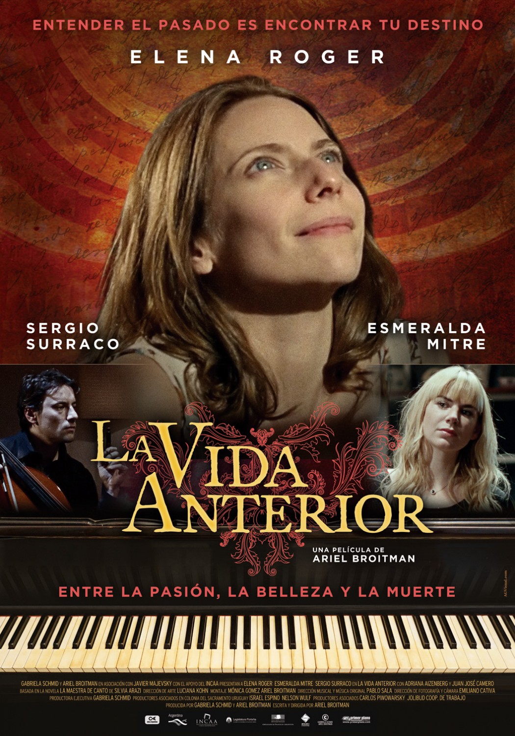 Extra Large Movie Poster Image for La vida anterior 