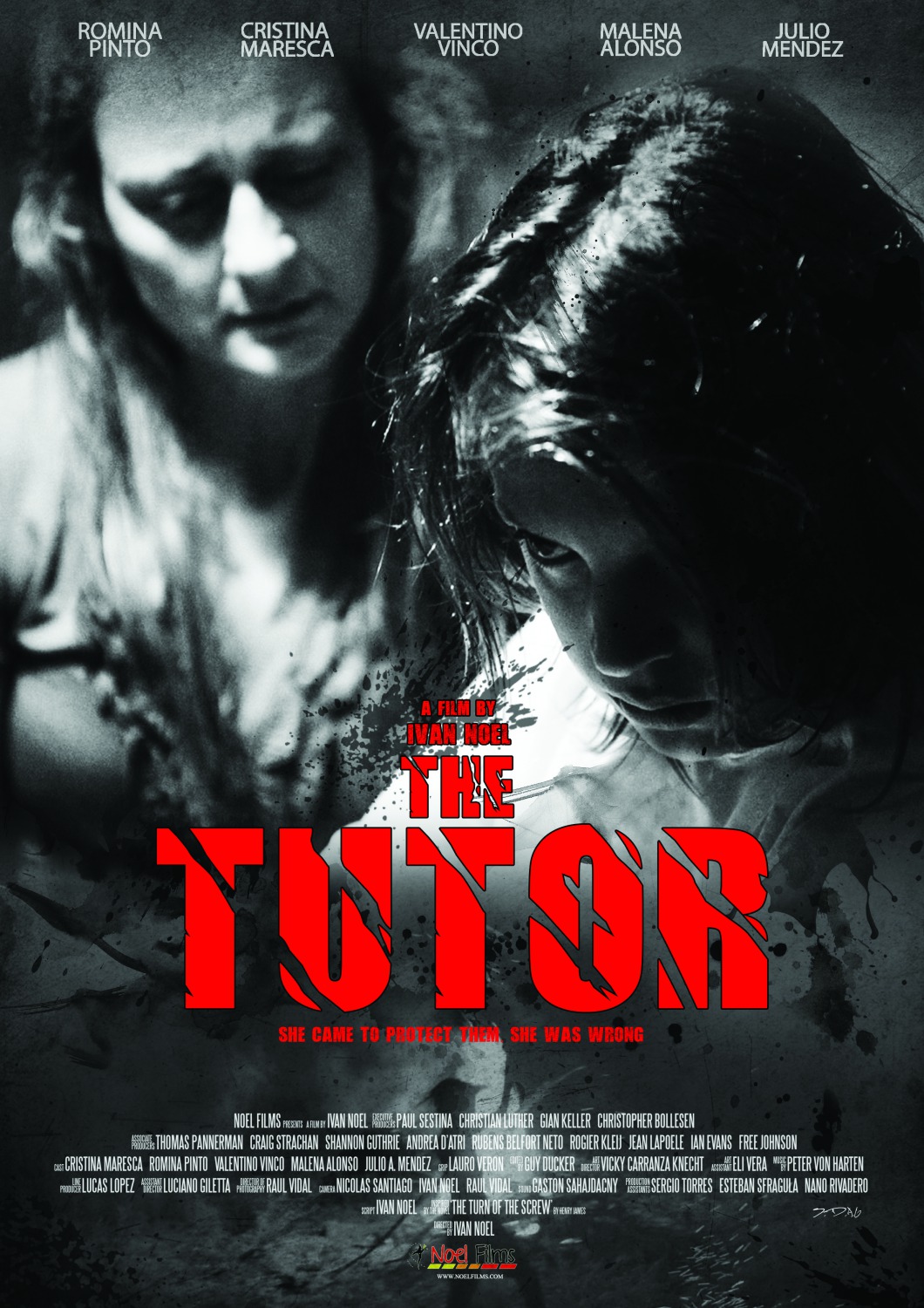 Extra Large Movie Poster Image for La Tutora 