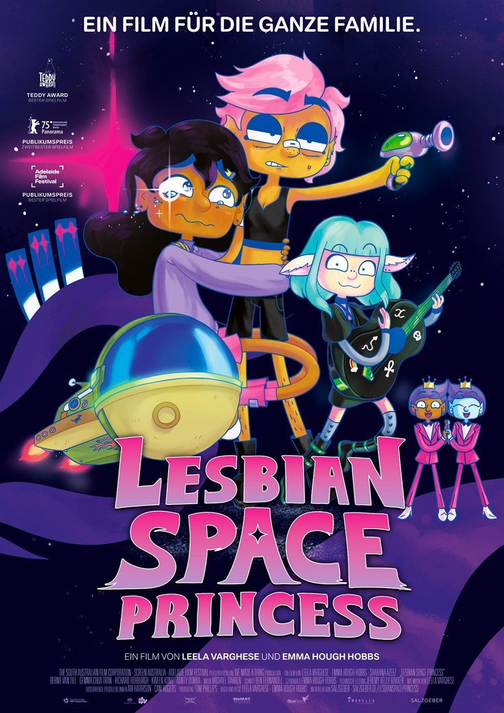 Extra Large Movie Poster Image for Lesbian Space Princess (#2 of 2)