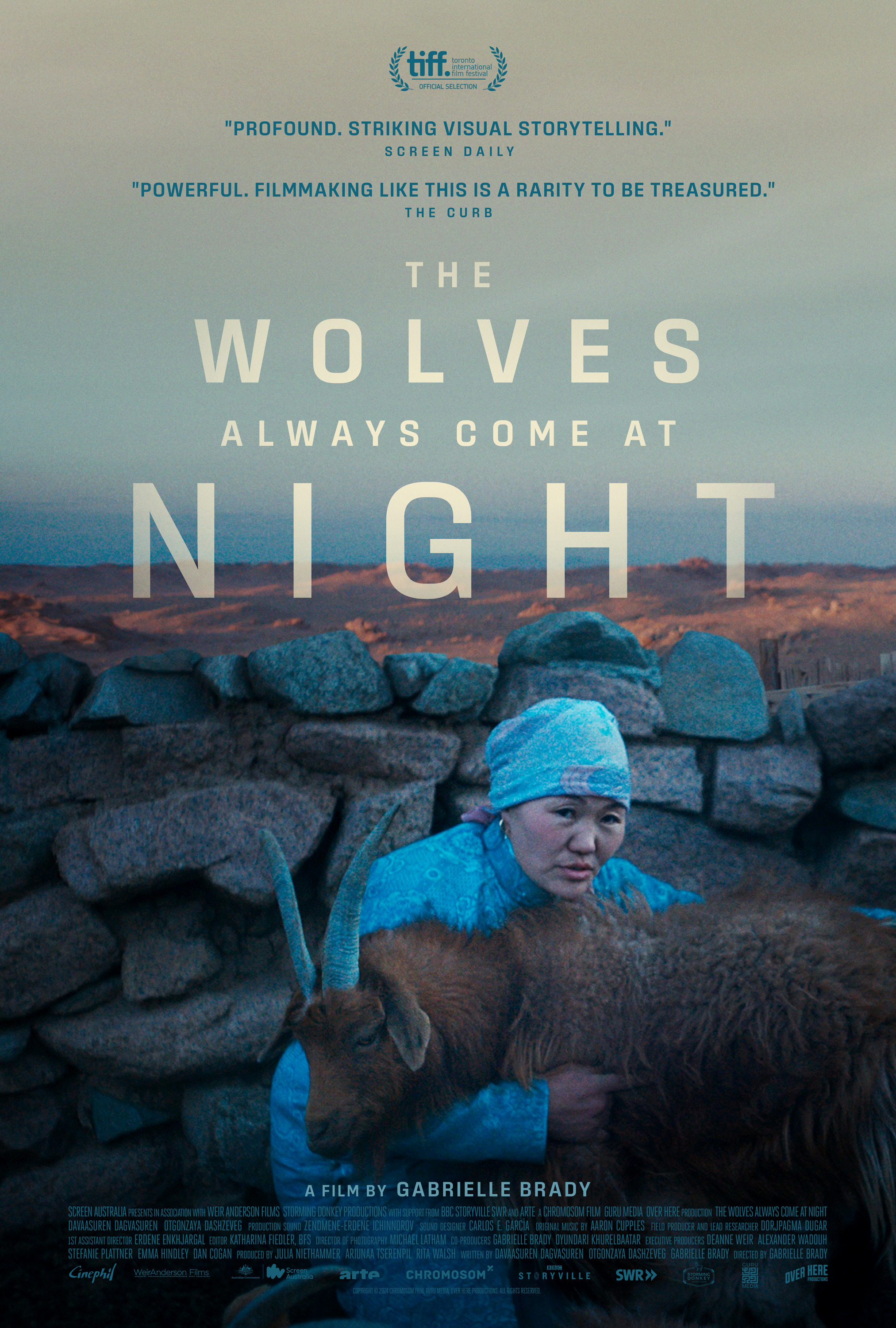 Mega Sized Movie Poster Image for The Wolves Always Come at Night 