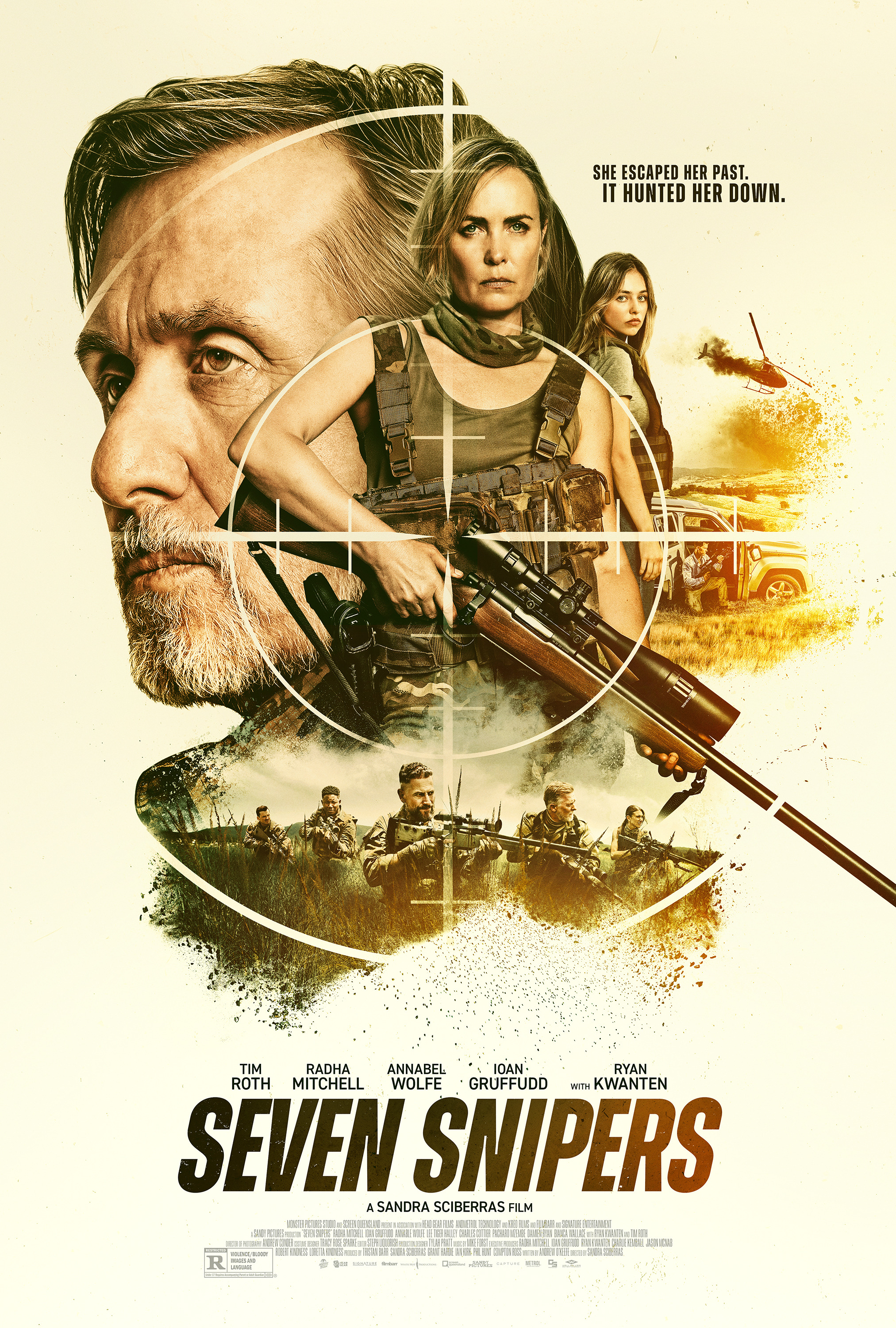 Mega Sized Movie Poster Image for Seven Snipers (#2 of 2)