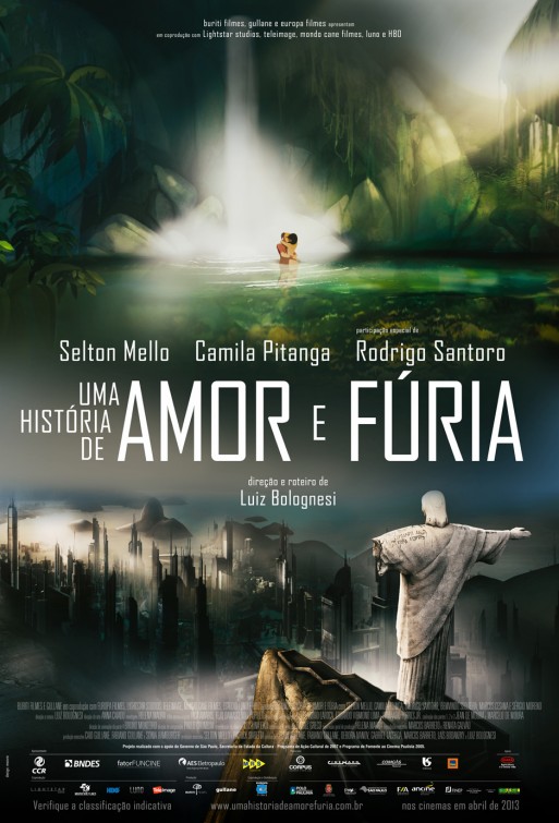 Uma História de Amor e Fúria Movie Poster