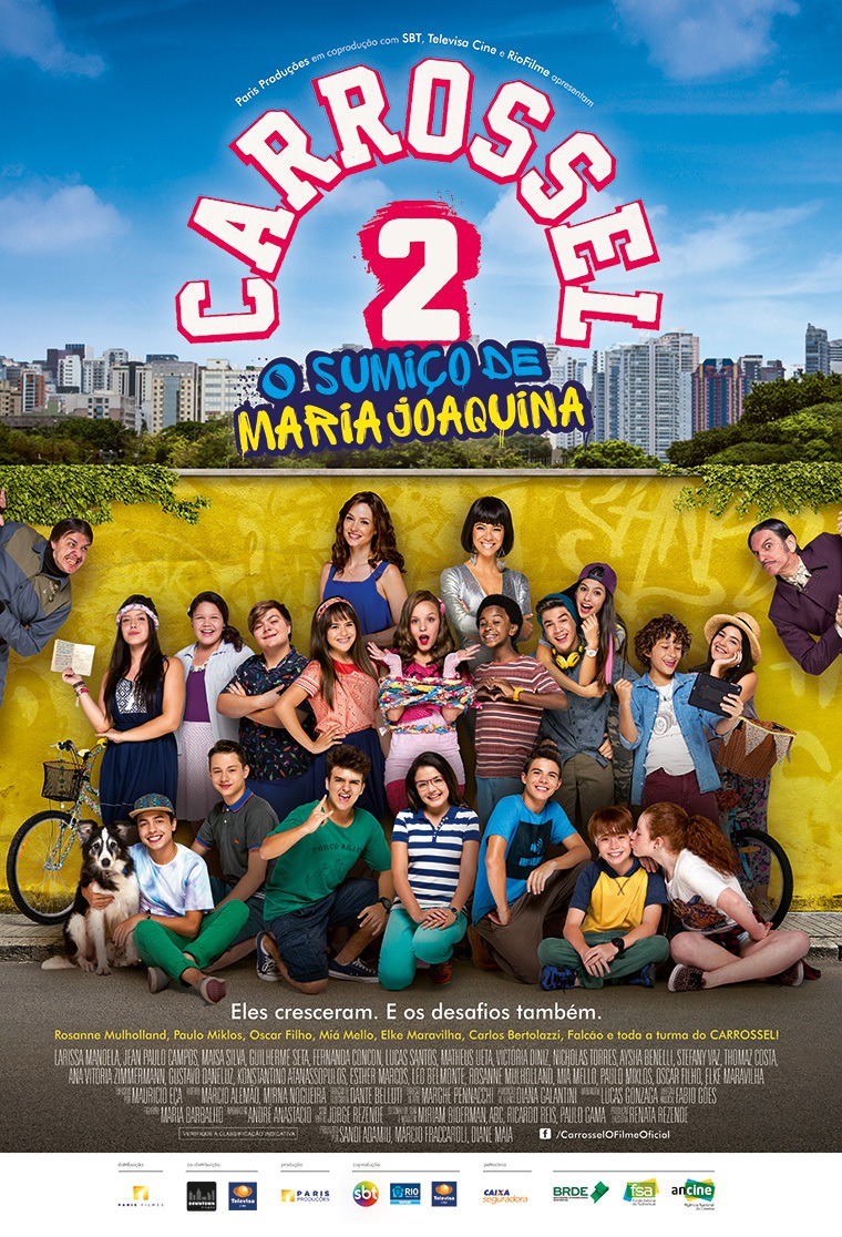 Extra Large Movie Poster Image for Carrossel 2: O Sumiço de Maria Joaquina 