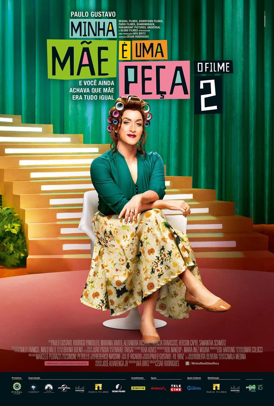 Extra Large Movie Poster Image for Minha Mãe é uma Peça 2: O Filme (#1 of 6)