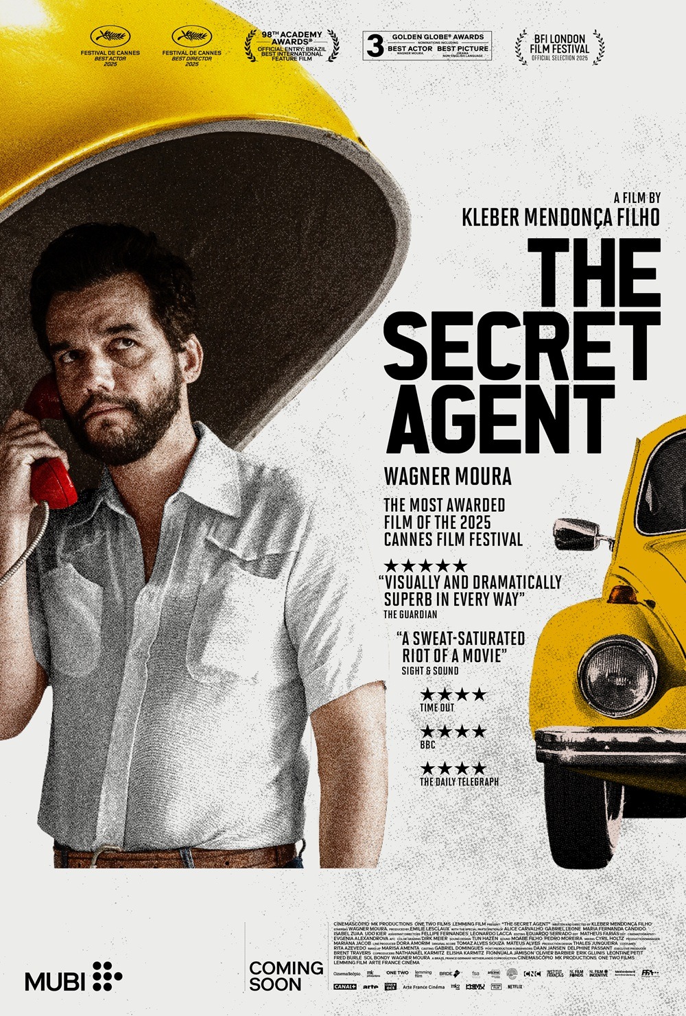 Extra Large Movie Poster Image for O Agente Secreto (#6 of 10)