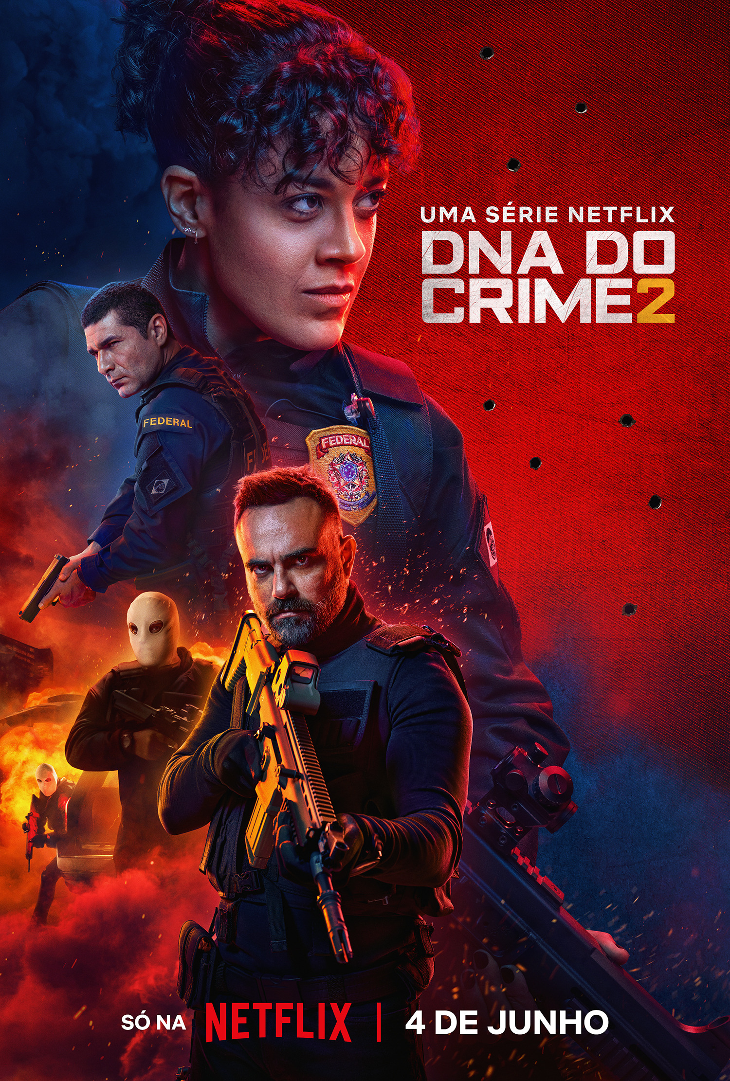 Mega Sized TV Poster Image for DNA do Crime (#3 of 3)