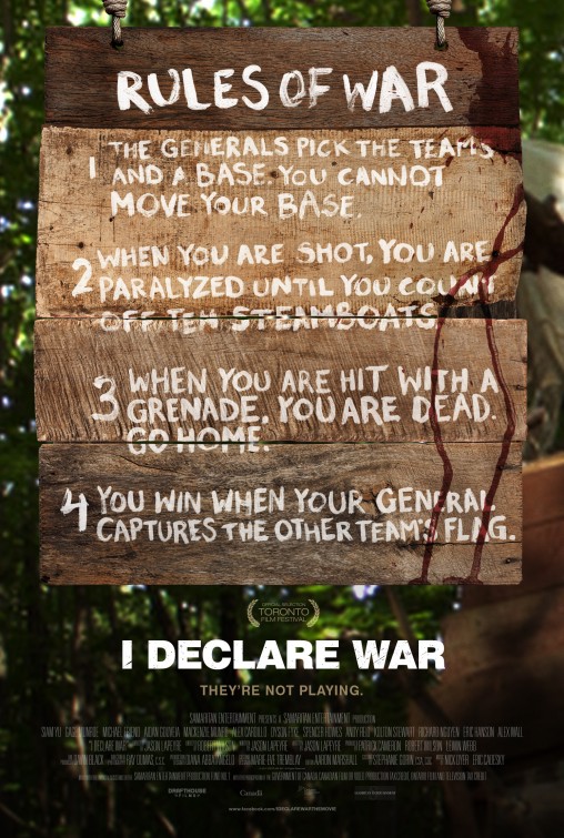 I Declare War Movie Poster