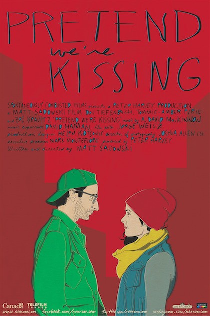 Pretend We're Kissing Movie Poster