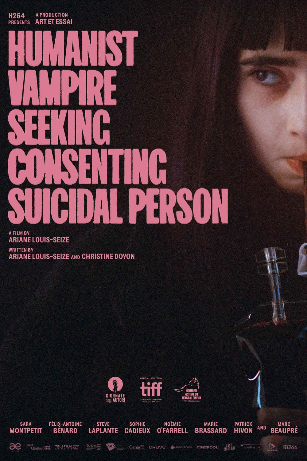 Extra Large Movie Poster Image for Vampire humaniste cherche suicidaire consentant (#1 of 2)