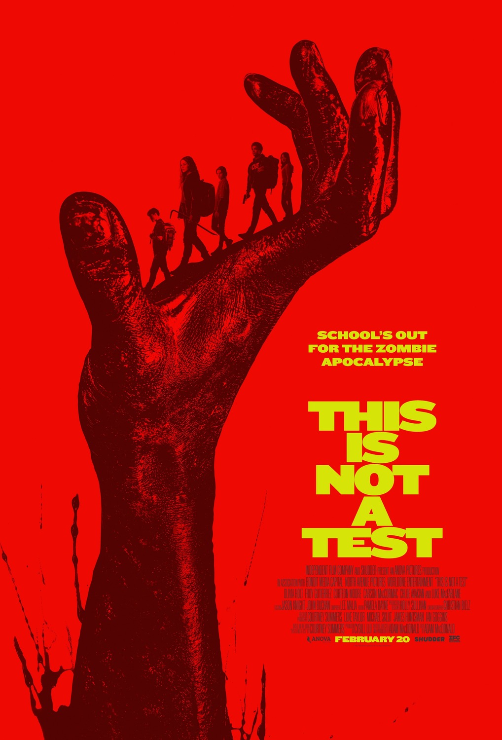 Extra Large Movie Poster Image for This Is Not a Test 