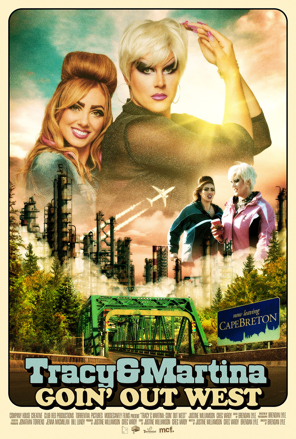 Extra Large Movie Poster Image for Tracy and Martina: Goin Out West 