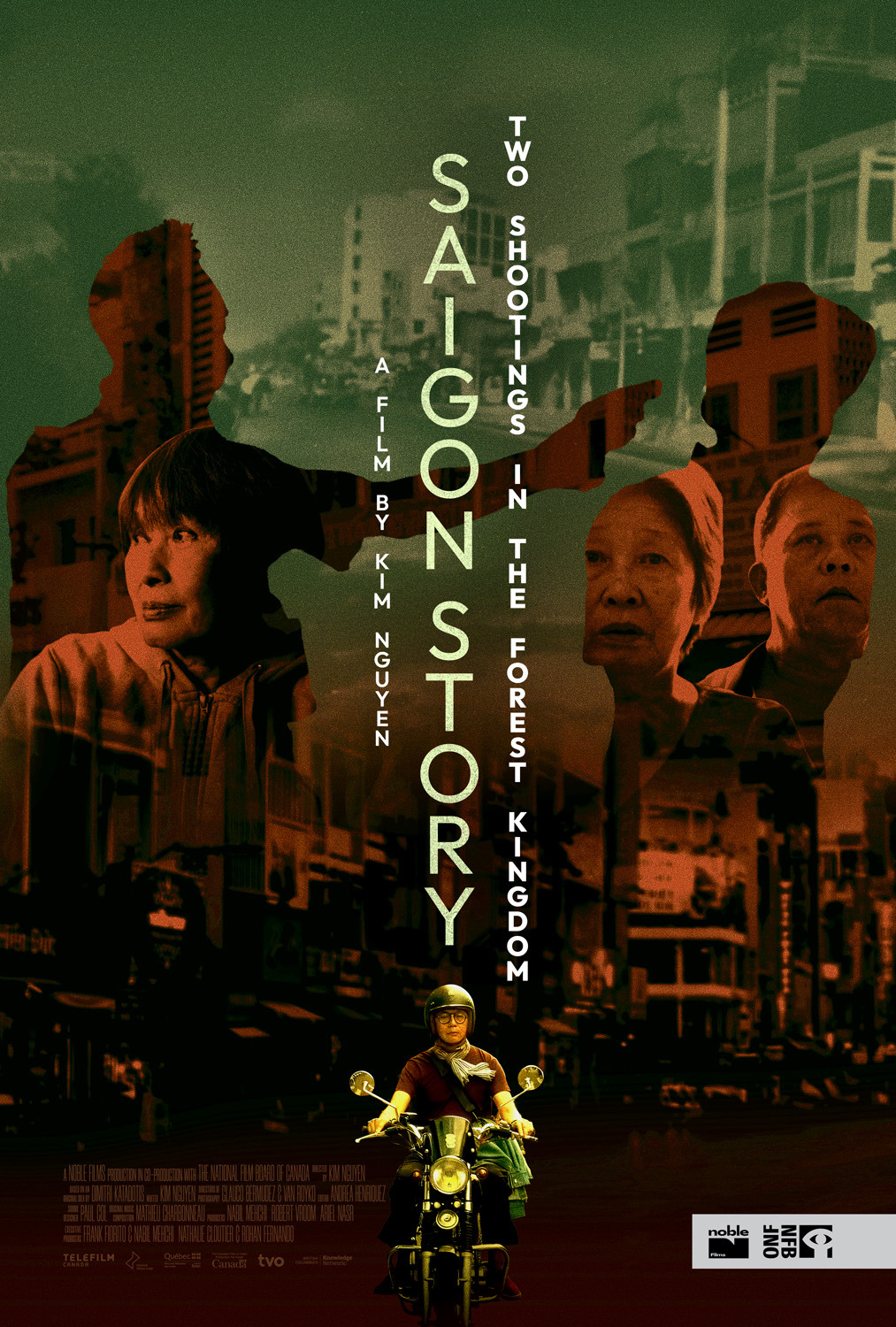 Extra Large Movie Poster Image for Saigon Story: Two Shootings in the Forest Kingdom 