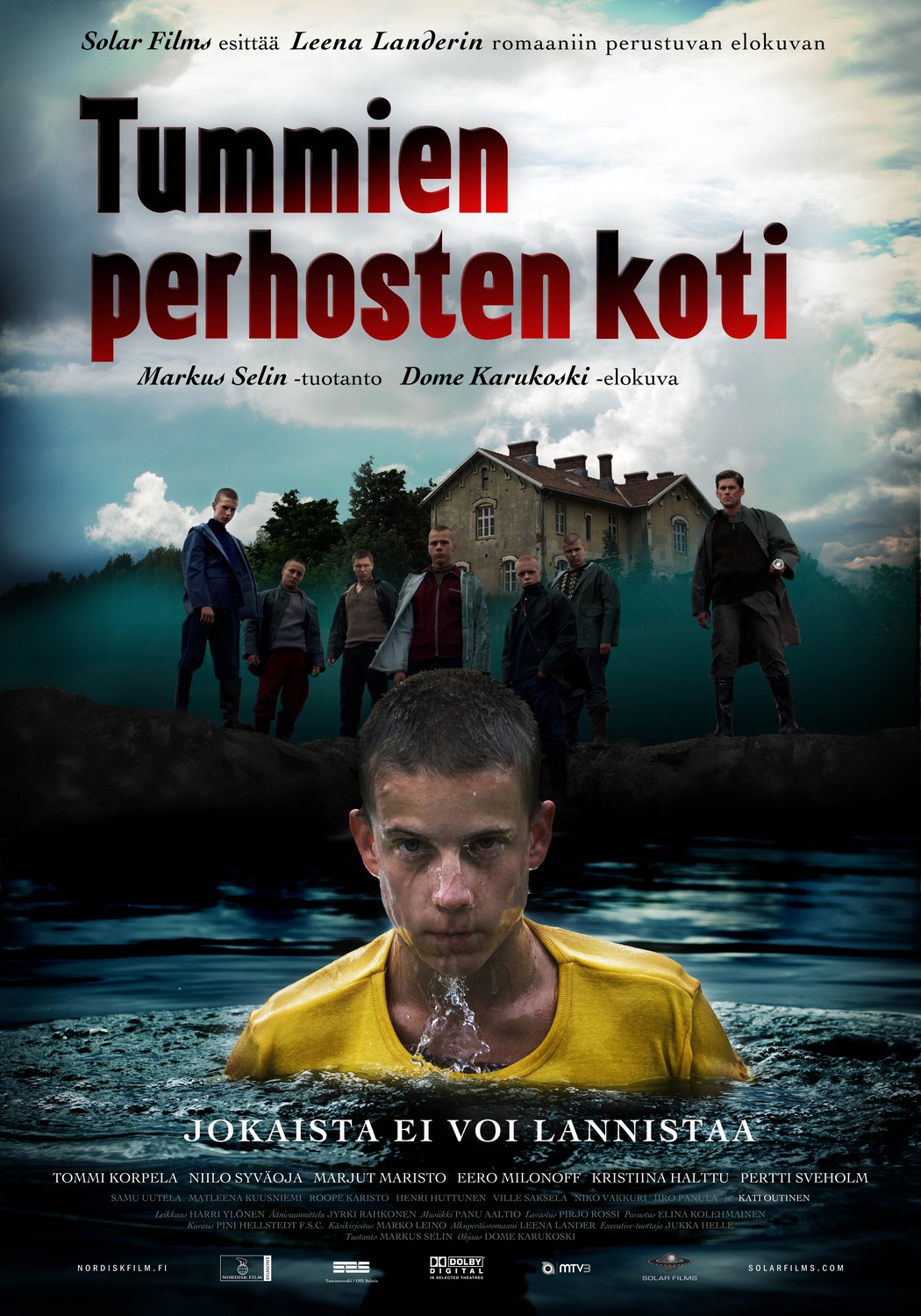 Extra Large Movie Poster Image for Tummien perhosten koti 