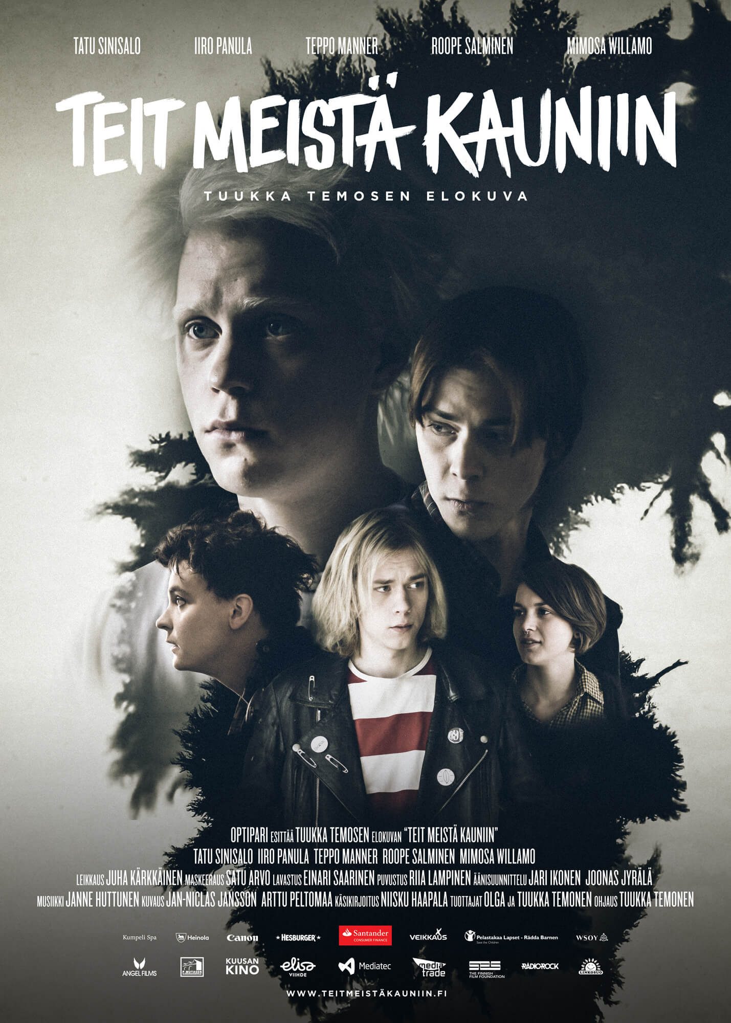 Mega Sized Movie Poster Image for Teit meistä kauniin 