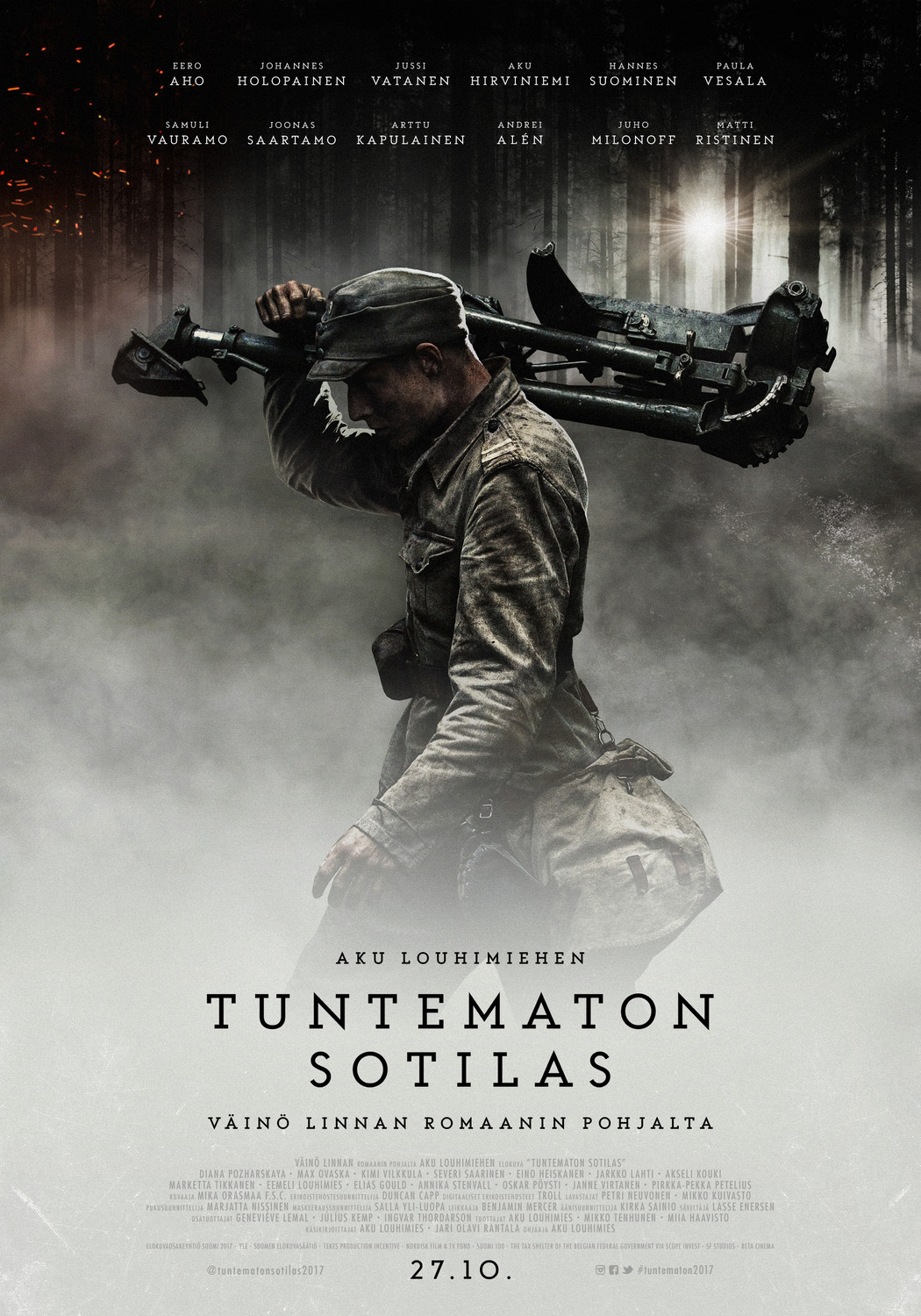 Extra Large Movie Poster Image for Tuntematon sotilas (#1 of 2)