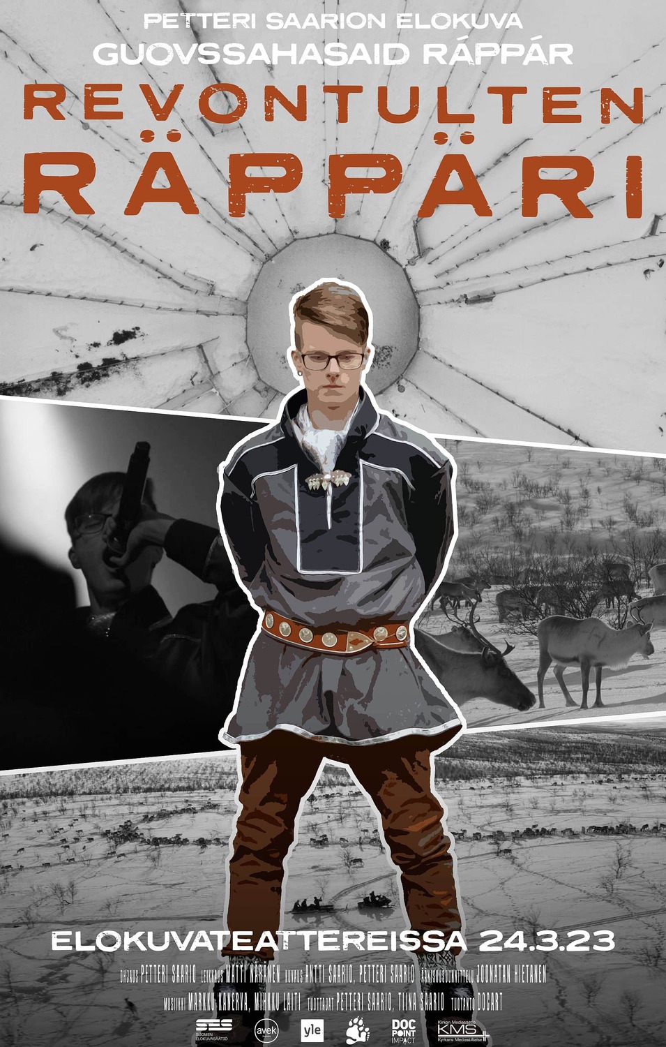 Extra Large Movie Poster Image for Revontulten räppäri 