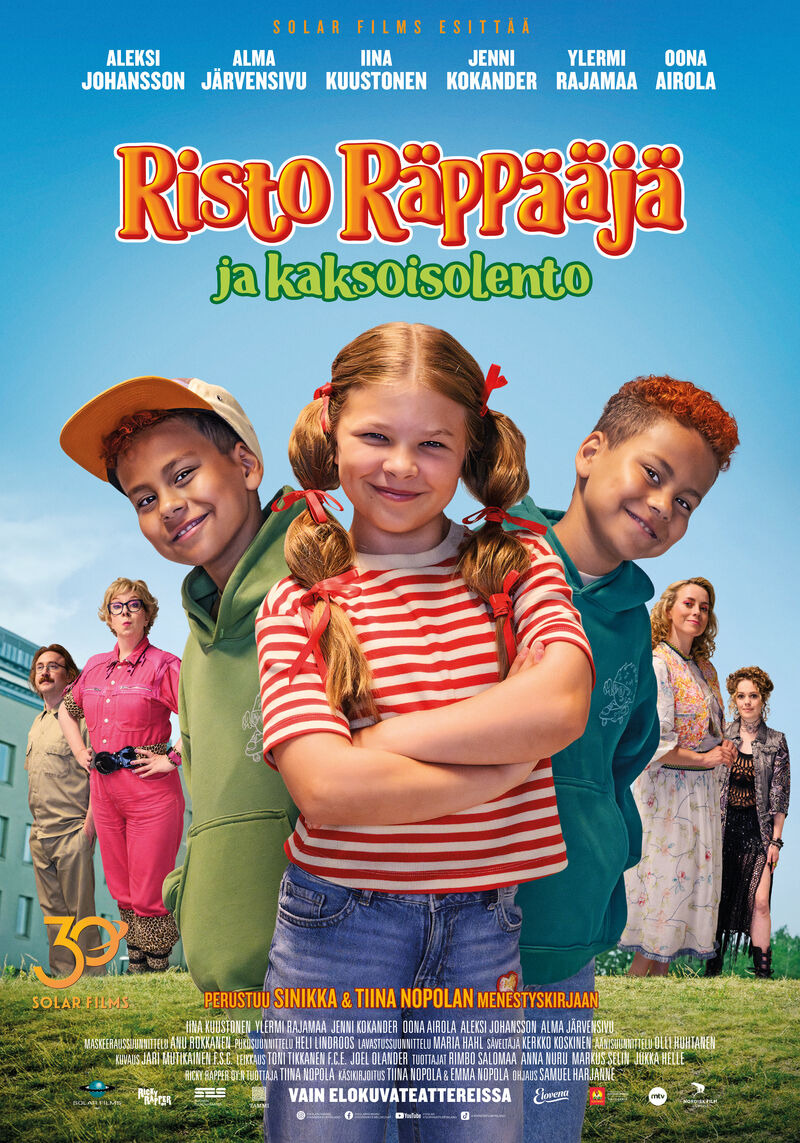 Extra Large Movie Poster Image for Risto Räppääjä ja kaksoisolento 