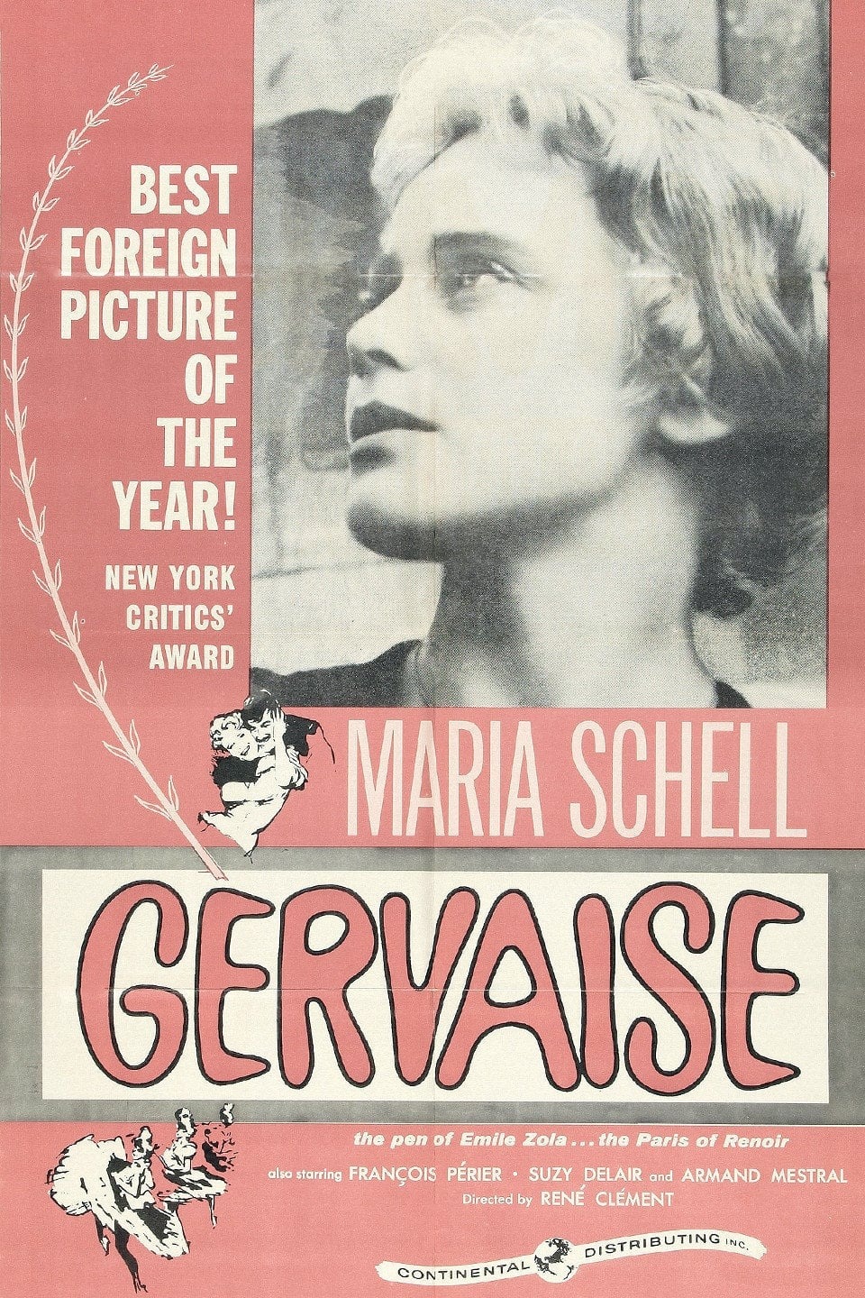 Extra Large Movie Poster Image for Gervaise (#2 of 2)