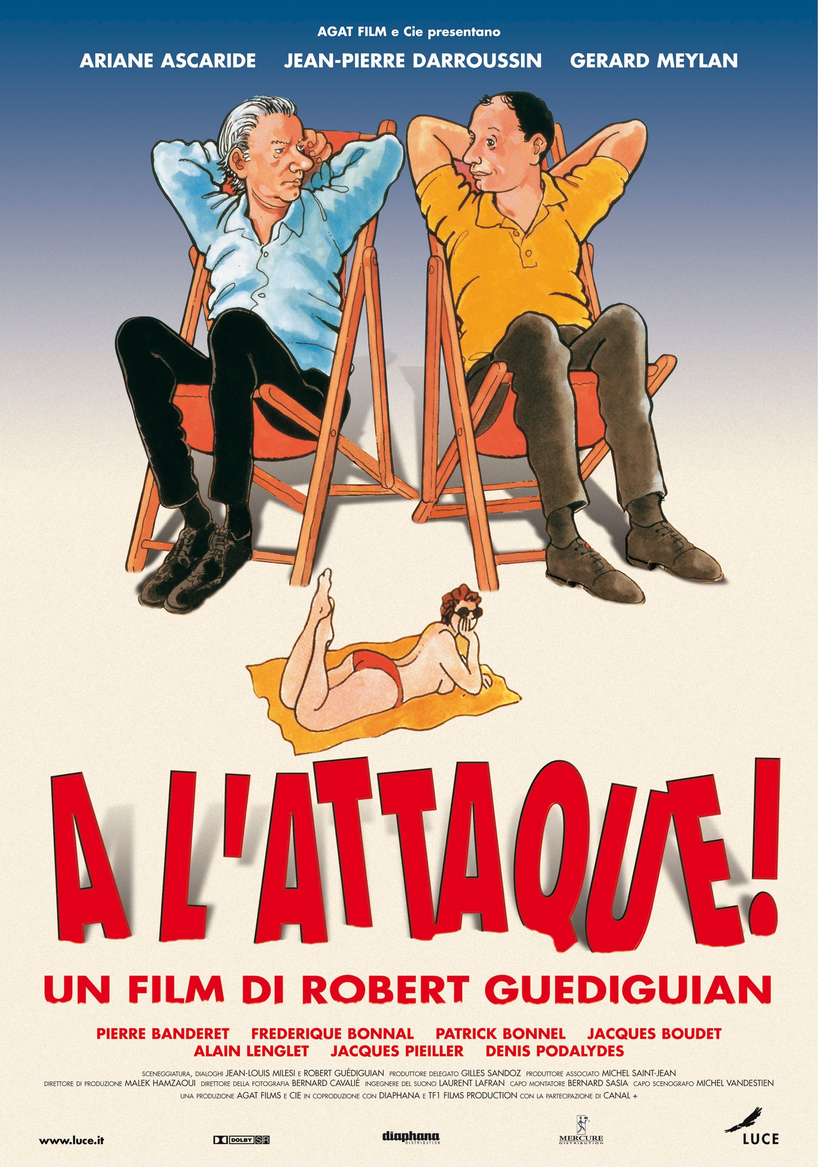 Mega Sized Movie Poster Image for À l'attaque! 