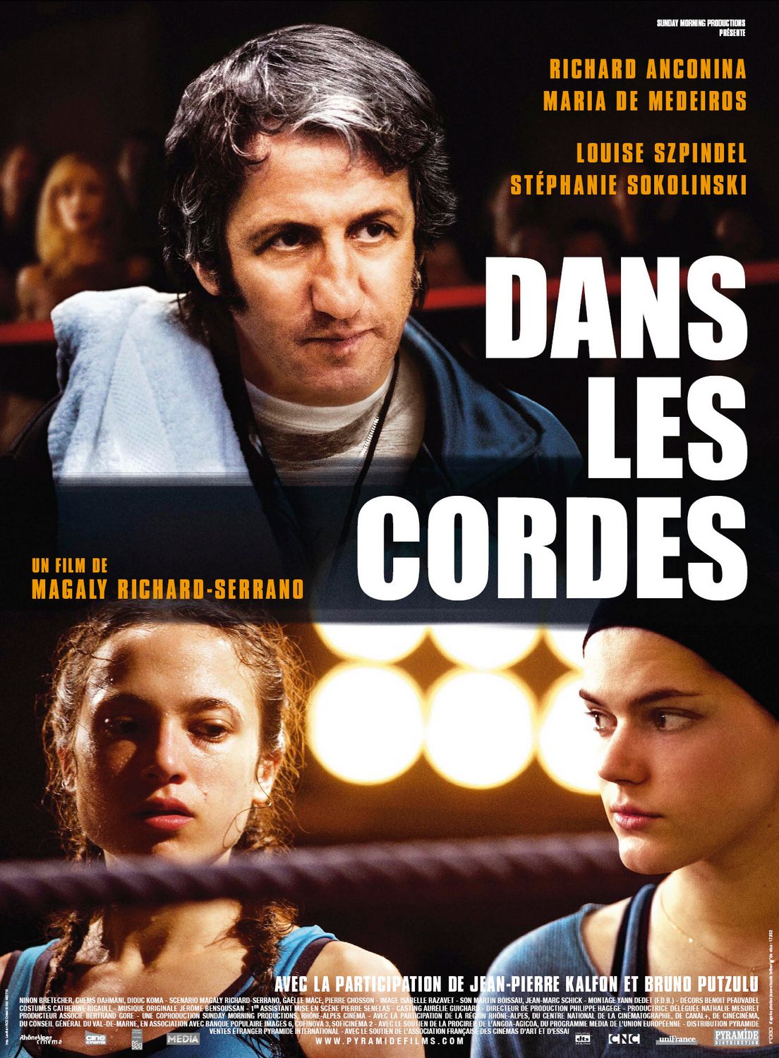 Extra Large Movie Poster Image for Dans les cordes 