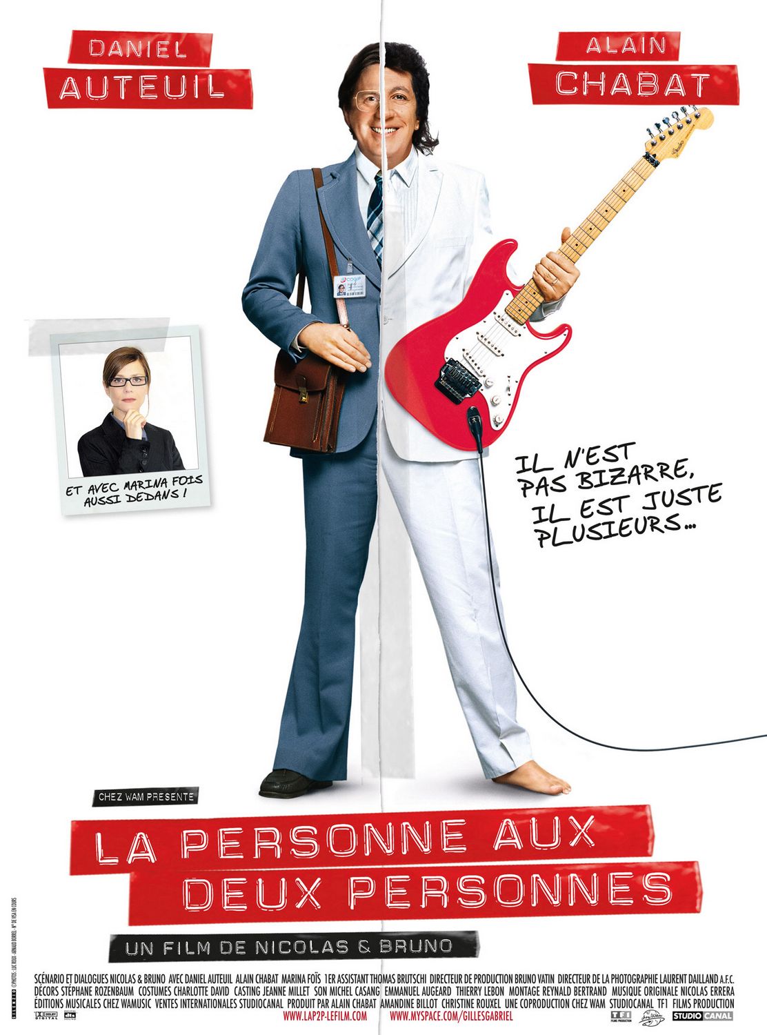 Extra Large Movie Poster Image for Personne aux deux personnes, La 