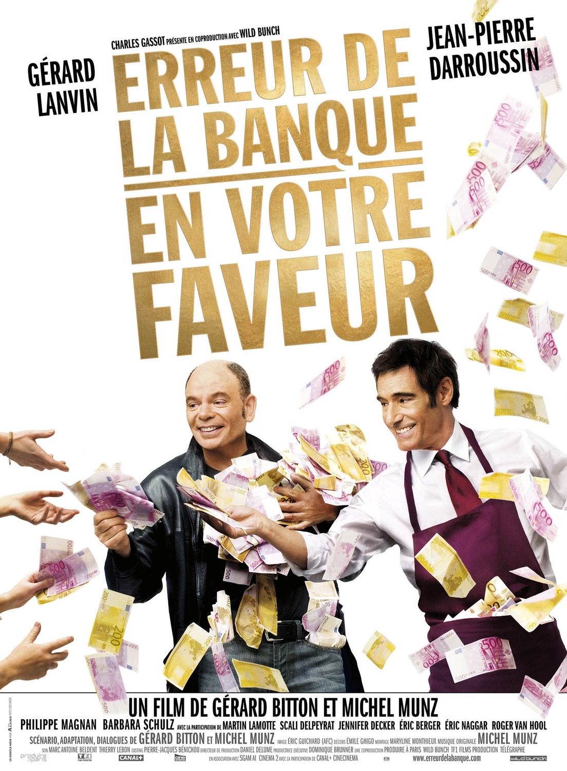 Extra Large Movie Poster Image for Erreur de la banque en votre faveur 