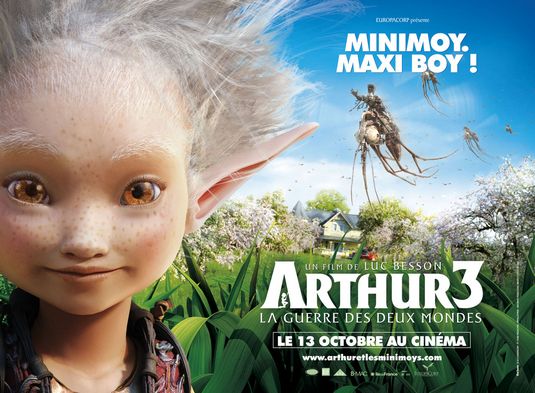 Arthur et la guerre des deux mondes Movie Poster