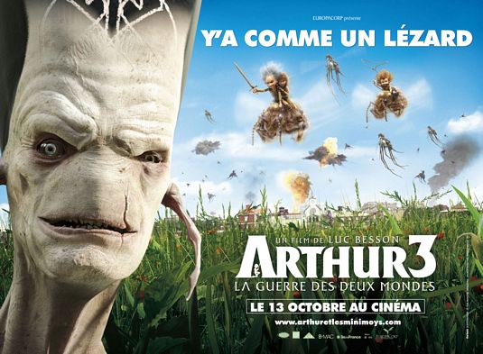 Arthur et la guerre des deux mondes Movie Poster