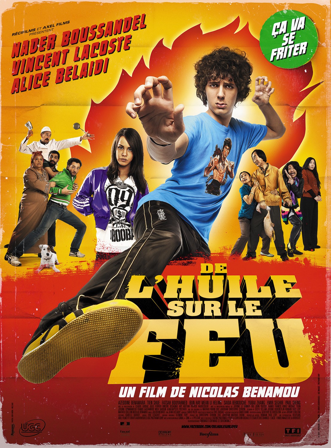 Extra Large Movie Poster Image for De l'huile sur le feu 