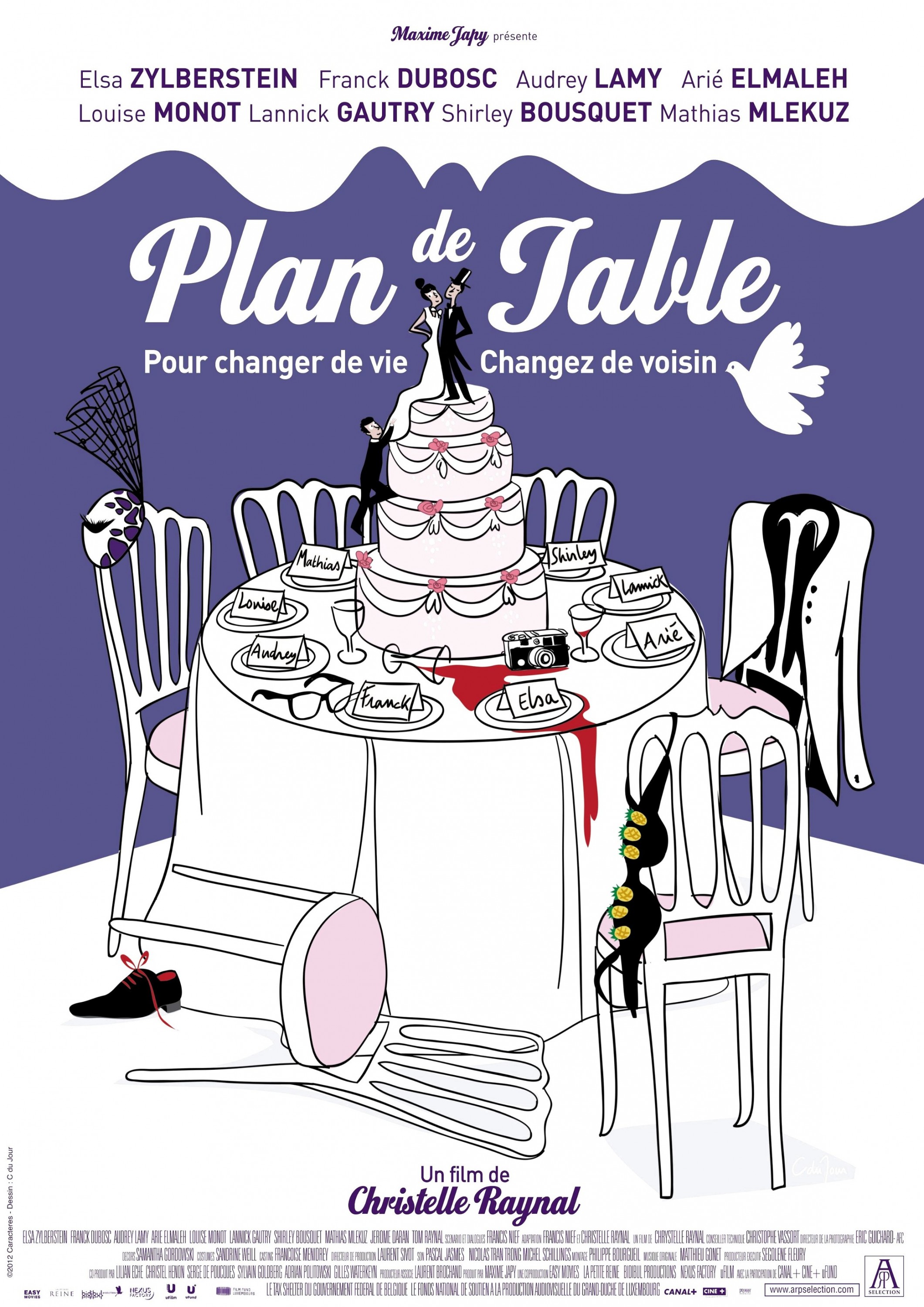 Mega Sized Movie Poster Image for Plan de table 