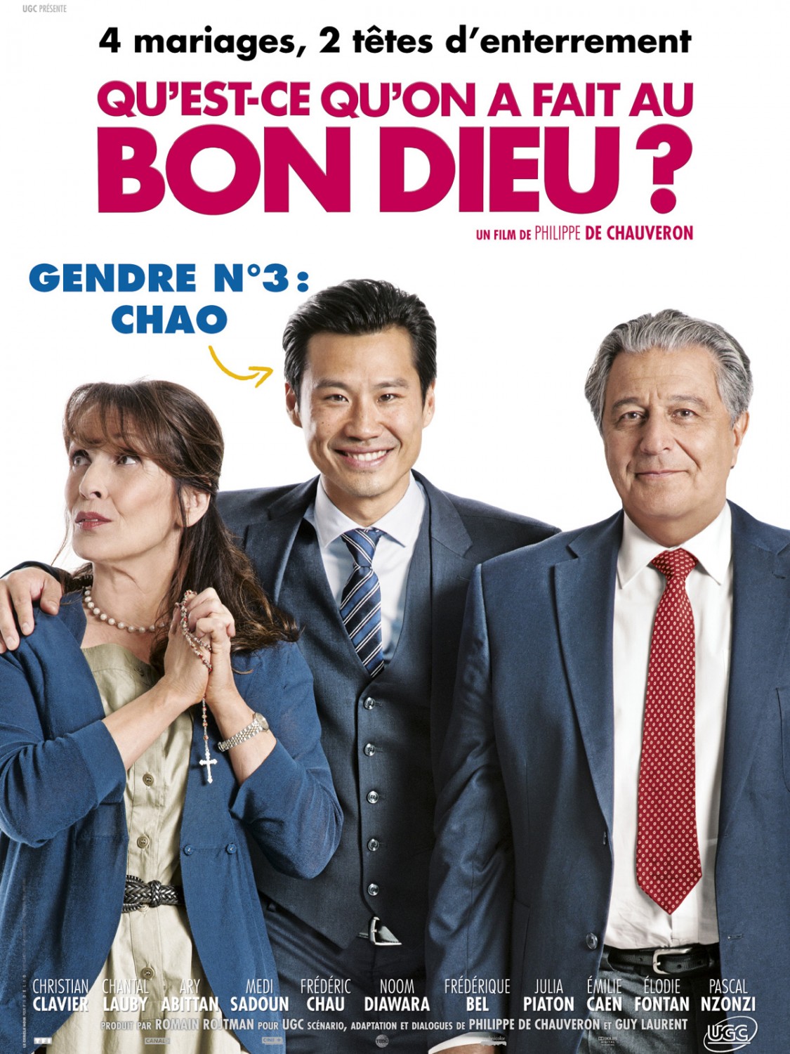 Extra Large Movie Poster Image for Qu'est-ce qu'on a fait au Bon Dieu? (#3 of 5)