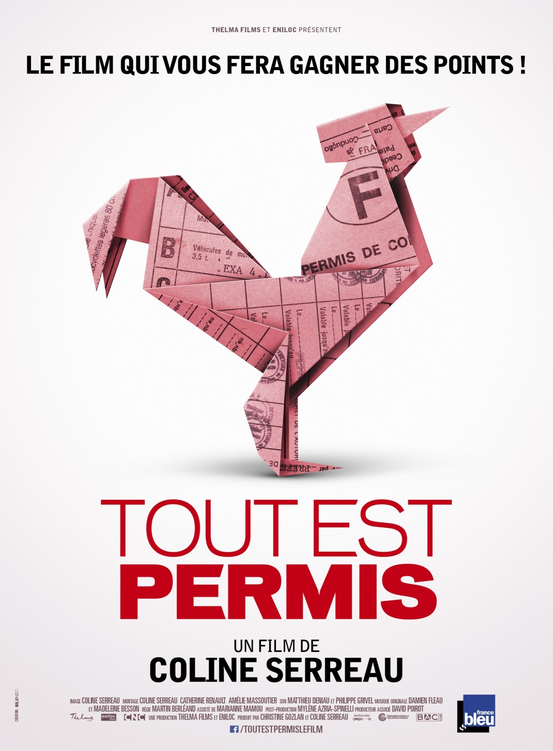 Extra Large Movie Poster Image for Tout est permis 