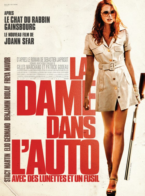 La dame dans l'auto avec des lunettes et un fusil Movie Poster