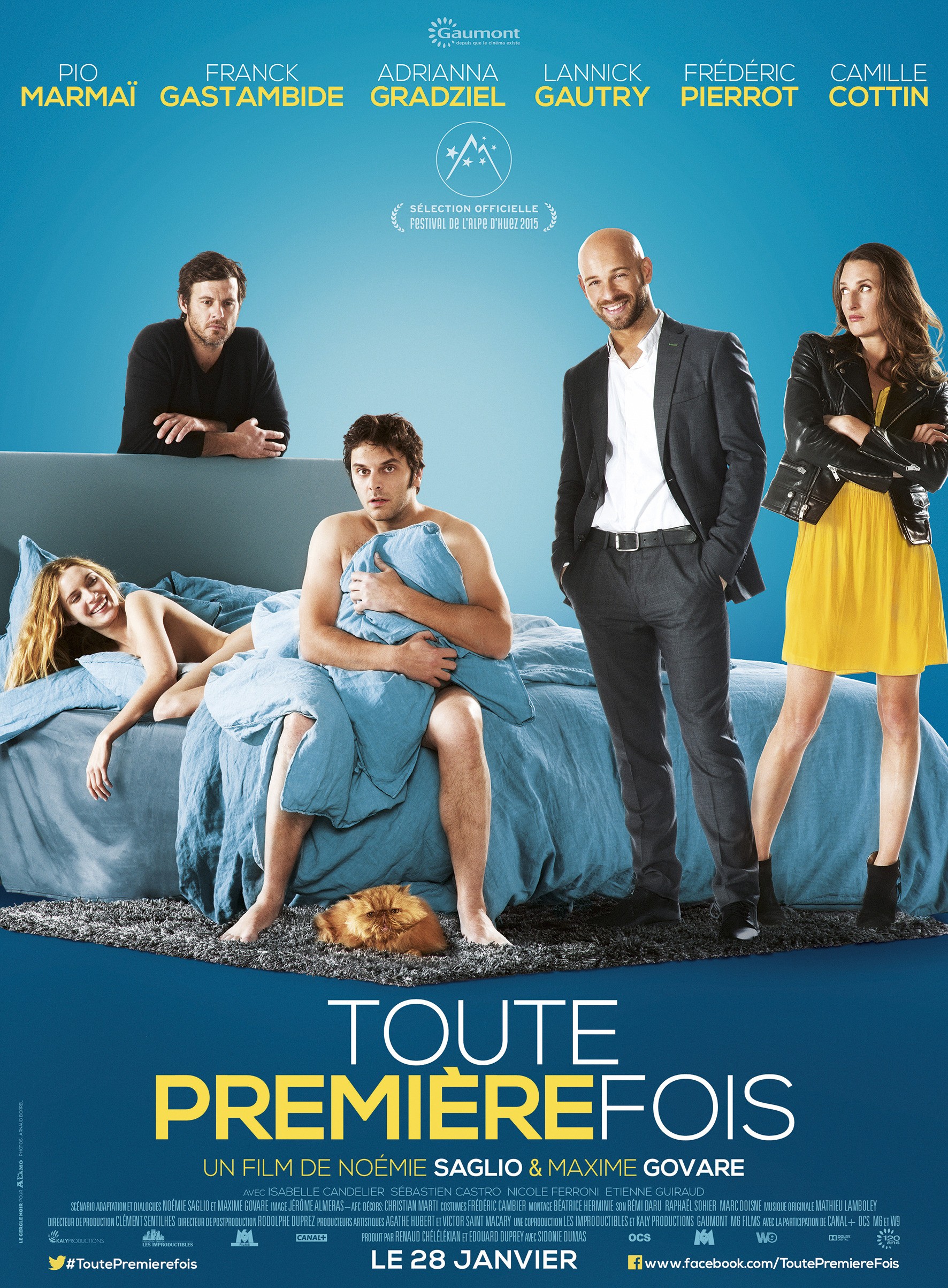 Mega Sized Movie Poster Image for Toute première fois 