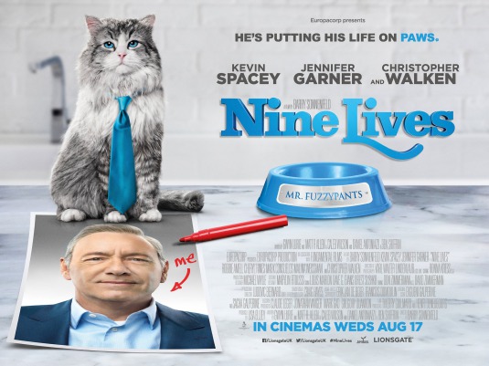 Nine Lives Movie Poster