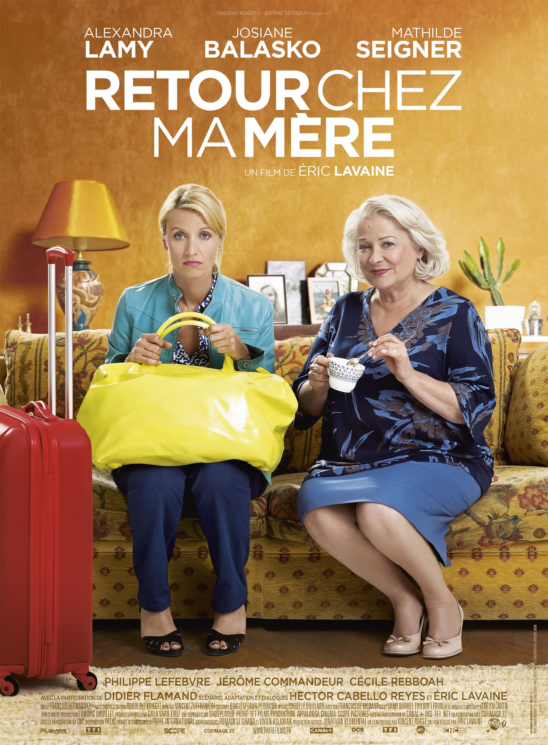 Mega Sized Movie Poster Image for Retour chez ma mère 