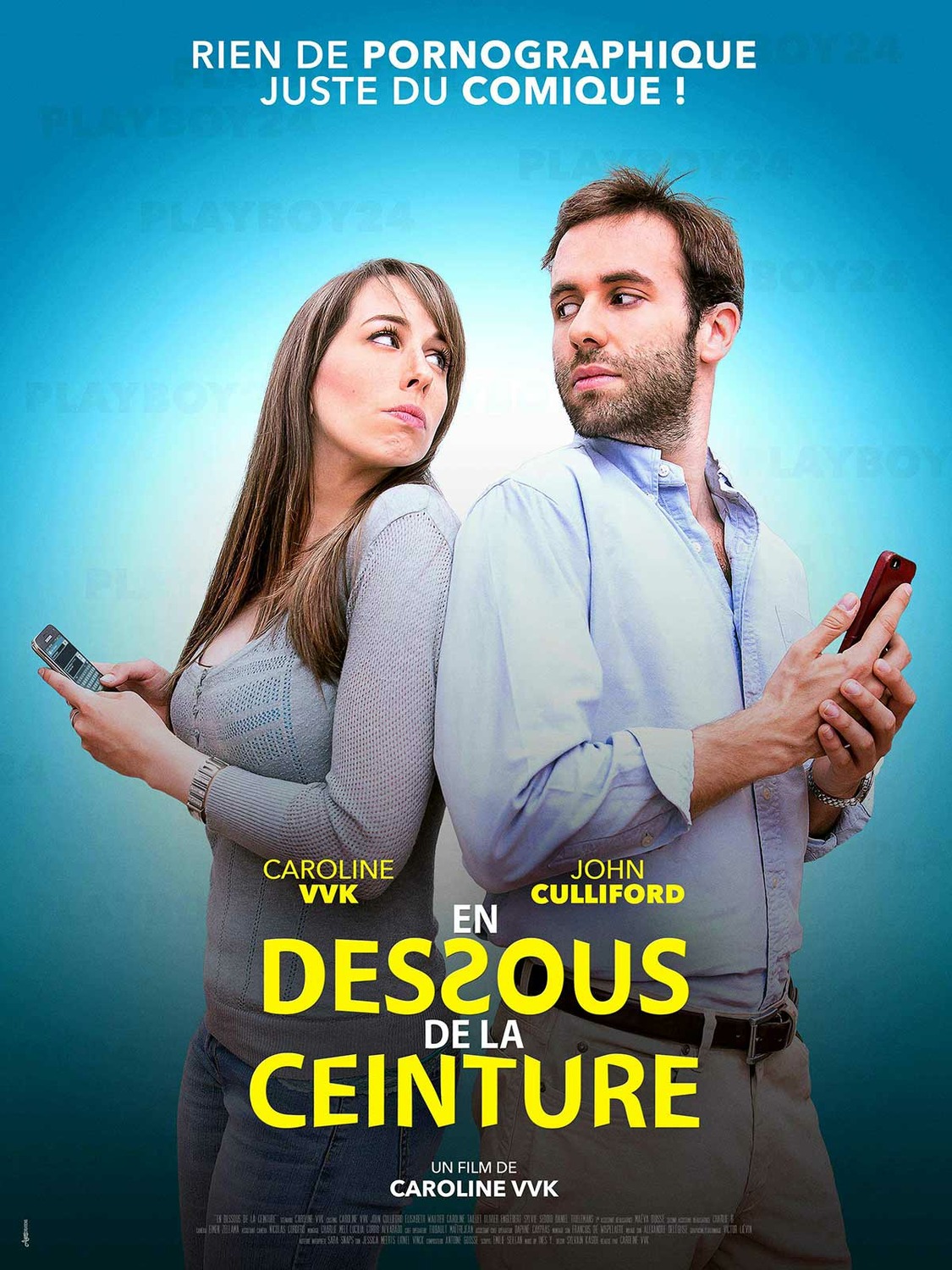 Extra Large Movie Poster Image for En dessous de la ceinture 