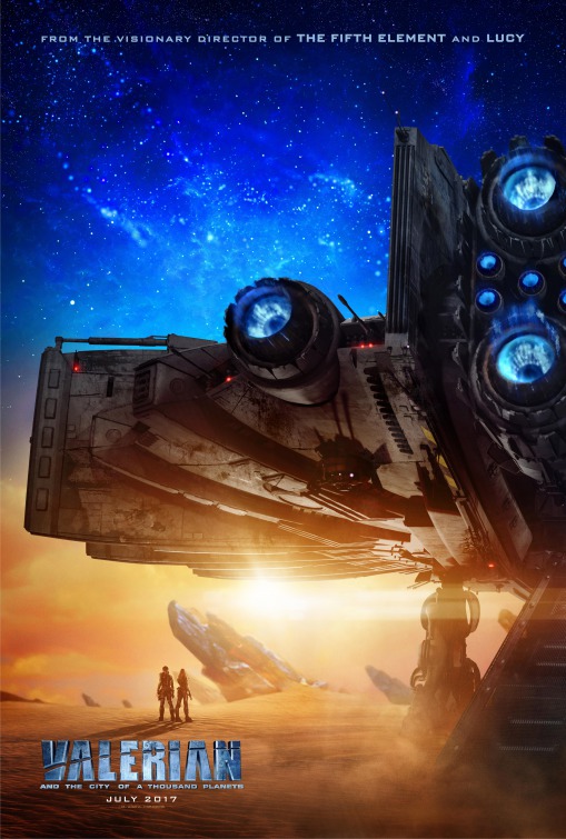 Valerian and the City of a Thousand Planets Movie Poster