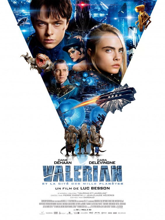 Valerian and the City of a Thousand Planets Movie Poster