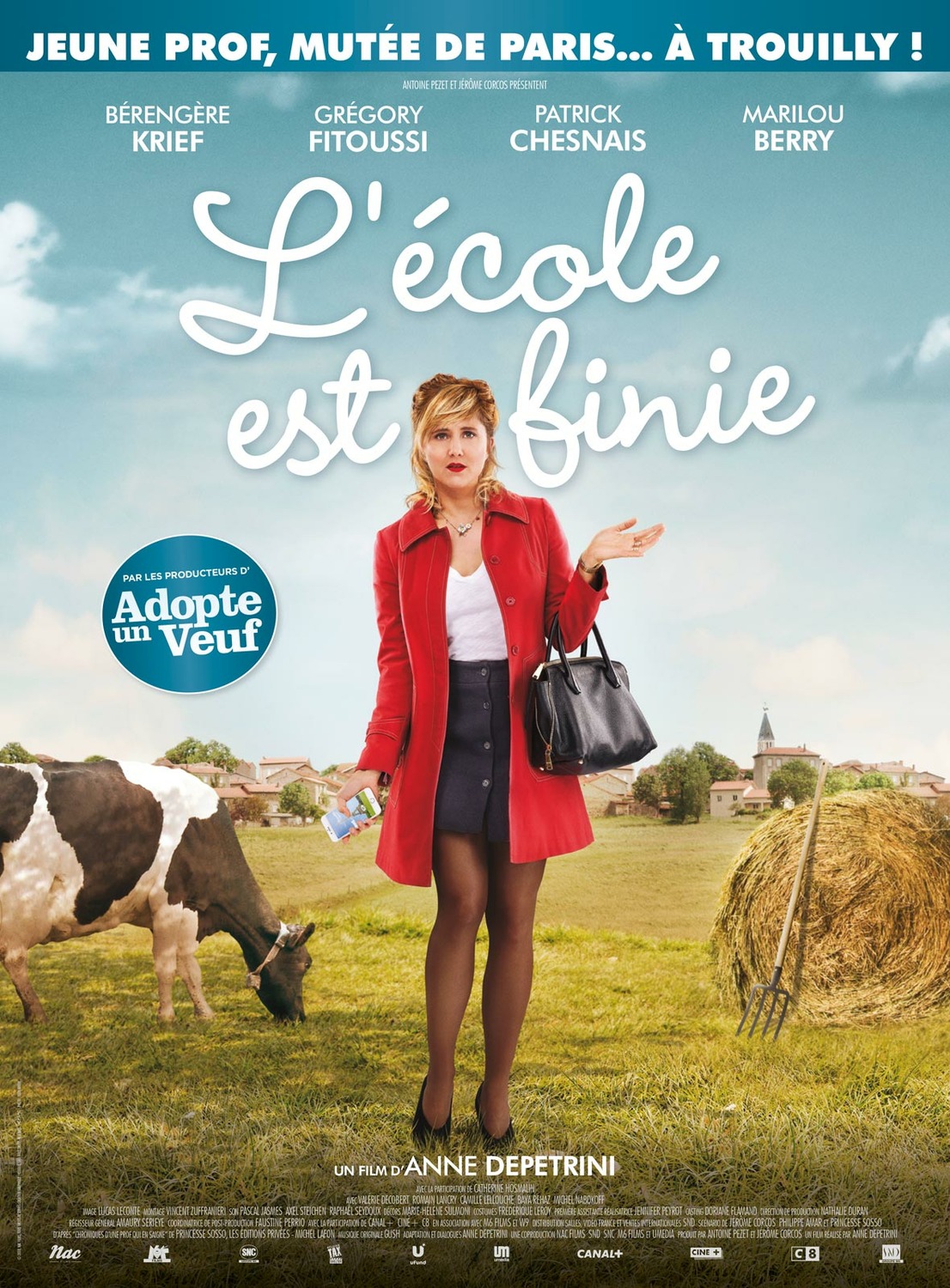 Extra Large Movie Poster Image for L'école est finie 